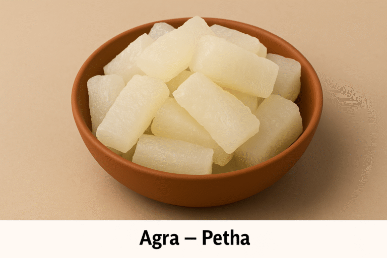 Traditional Petha sweet from Agra
